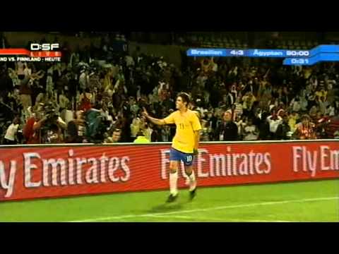 brazi 4 3 egypt kaka