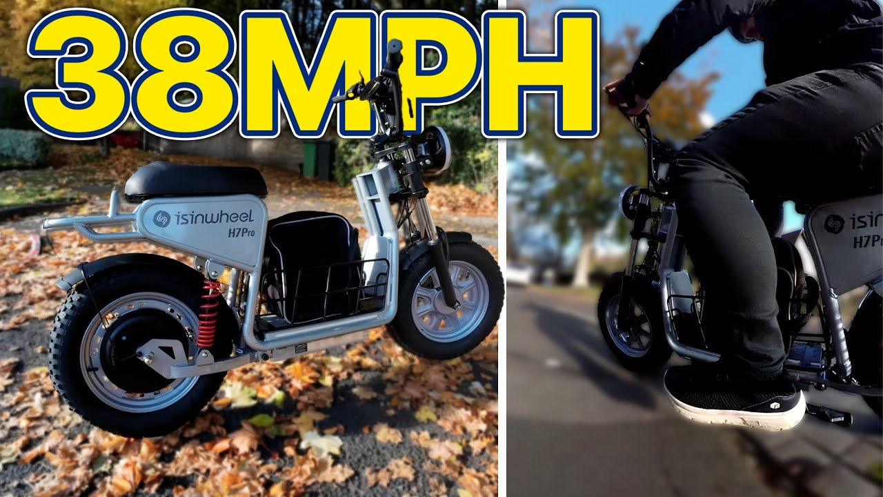 INSANE SPEED SCOOTER! Testing The ISINWHEEL H7Pro Electric Scooter