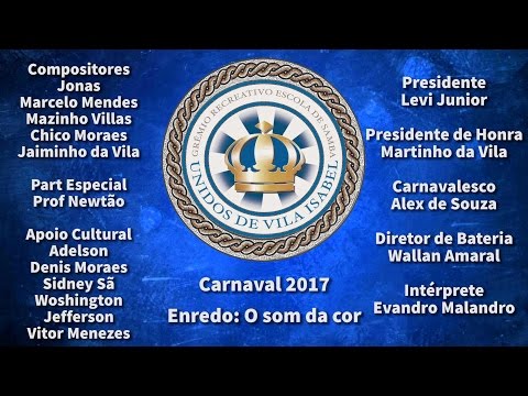 Unidos de Vila Isabel 2017 - Samba Concorrente de Jonas