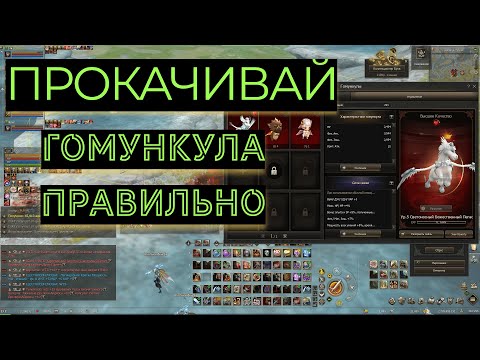 Гайд по гомункулам