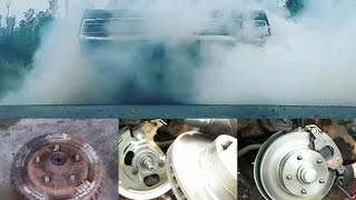 DIY budget drum to disc conversion, disk brake, Chevy pontiac buick chevelle nova camaro rat rod