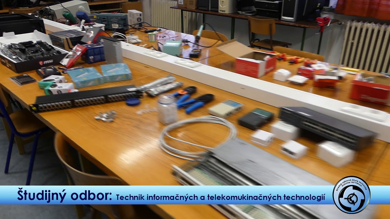 Učebný odbor technik informačných a telekomunikačných technológií