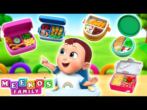 Lunch Box Song | Meeko's Family Kids Songs and Baby Songs