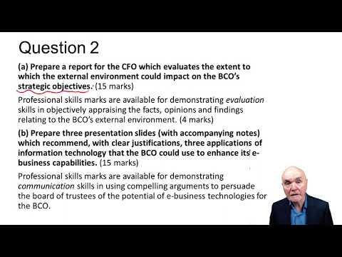 Question 2 September/December 2020 ACCA SBL Exam - Strategic Business Leader - ACCA SBL Revision