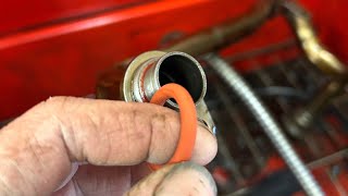 Chevy 5.3L 6.0L low oil pressure at idle oil pump pick up tube O-ring ￼