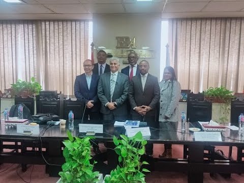 Meeting with a Delegation from African Desk Group 