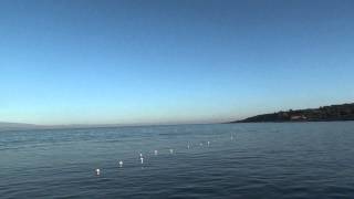 preview picture of video 'Etna from the pier at Brucoli, Sicily'