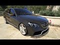 Mercedes E63 Unmarked (with blue siren) FINAL для GTA 5 видео 1