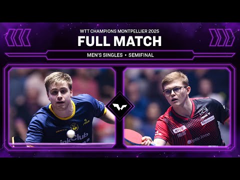 FULL MATCH | Truls Moregard vs Alexis Lebrun | MS SF | #WTTMontpellier 2025