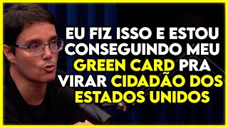 COMO CONSEGUIR O GREEN CARD E MORAR NOS EUA (PETER JORDAN) | Cortes Podcast