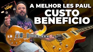 GUITARRA VINTAGE AFD 100 | PEDALEIRA HEADRUSH CORE | VOSSTORM na @BarramusicTV