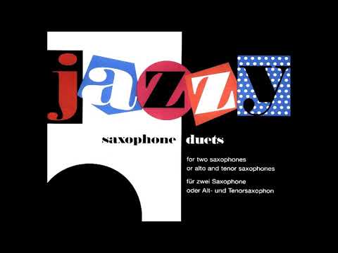 CONTRAFLOW - Jazzy Duets for Saxophones (James Rae) - first voice only