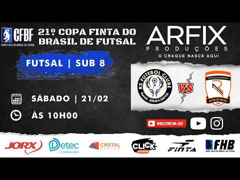 RS SÃO CAETANO x RIVER DO BELEM - FUTSAL | SUB 8