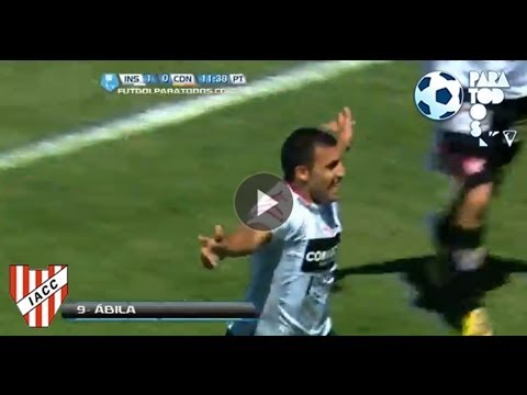 Gol de Ábila. Instituto 2 Crucero 0. Fecha 15. Torneo Primera B Nacional. Fútbol Para Todos