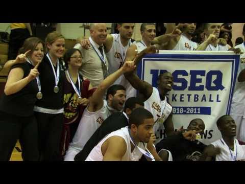 Concordia Stingers Men's Basketball QUEBEC CHAMPIONSHIP 2011