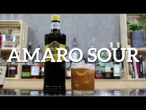 Amaro & Whiskey Sour – Steve the Bartender