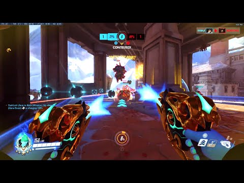 Kabaji Tracer gameplay on Nepal! 38 elims! [ Overwatch Season 31 Top 500 ]