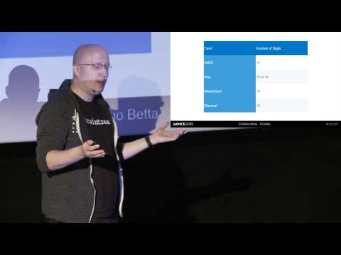 MCE 2015 - Cristiano Betta - A Credit Card Walks Into A Bar