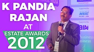 K Pandia Rajan at Estate Awards 2012  image
