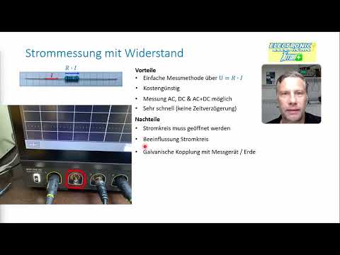 Strommessung mit Oszilloskop – Messung via Widerstand / Günstige Stromzangen - MICSIG CP2100A