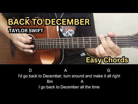 Back To December - Taylor Swift