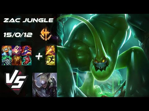 JUNGLE Zac vs Diana - EU Challenger Patch 25.20