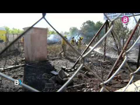 Incendi a una finca de sa Indioteria