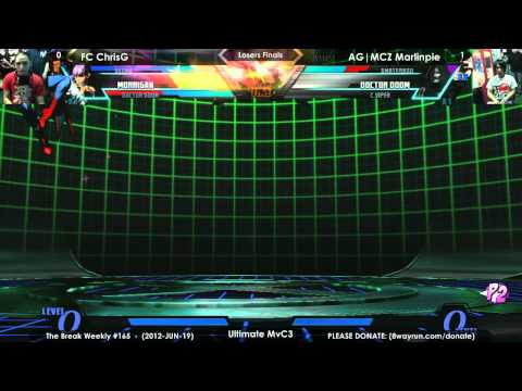 The Break #165 - UMvC3 LF - FC ChrisG VS AG MCZ Marlinpie