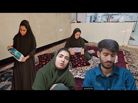 Shokoofe returned home; Shokoofe returned after twenty days of mourning🥀💔🖤