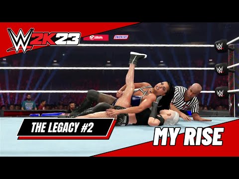 WWE 2K23 MY RISE THE LEGACY Walkthrough Gameplay - Part 2 (PS5)