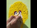 Sesame Street Big Bird The Best Gift For Kids ️ Acrylic Canvas Painting