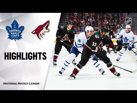 NHL Highlights | Maple Leafs @ Coyotes 11/21/19