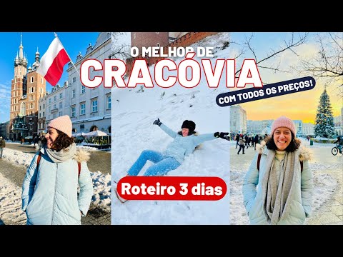 CRACÓVIA: ROTEIRO 3 DIAS - o que fazer, onde comer, todos os preços e minhas dicas!