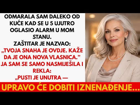 U 5 ujutro oglasio se alarm! Moja snaha je smišljala iza mojih leđa, nazivajući se „novom vlasnicom”