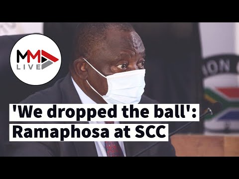 'ANC dropped the ball' Ramaphosa concedes and apologizes for party's handling of state capture