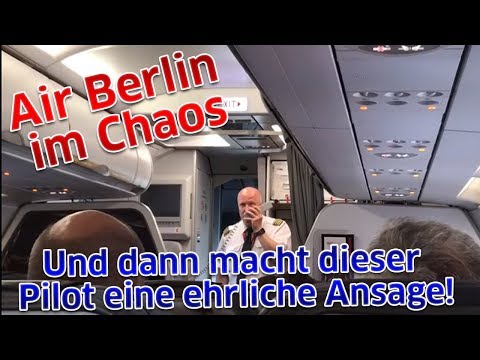Air Berlin im Chaos: Und dann macht dieser Pilot eine ehrliche Ansage!