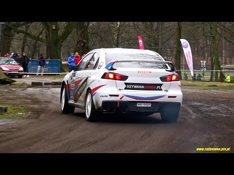 Krzysztof Oracz -Mitsubishi Lancer EVO X- 2 Runda KWC Królewski Winter Cup Tor Służewiec 02-02-2020