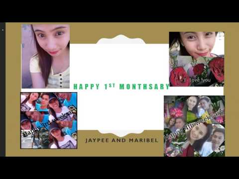 Happy 1st monthsary - Maribel Biagcong and Jaypee De Guzman - Long Journey