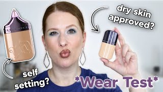 NEW! Urban Decay Face Bond Foundation | *Dry Skin* Wear Test