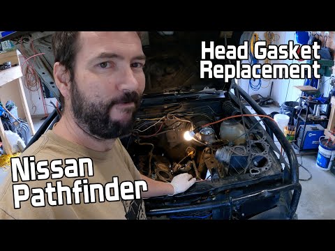 How to Replace a Head Gasket on a Nissan Pathfinder VG30 (V6 Engine)