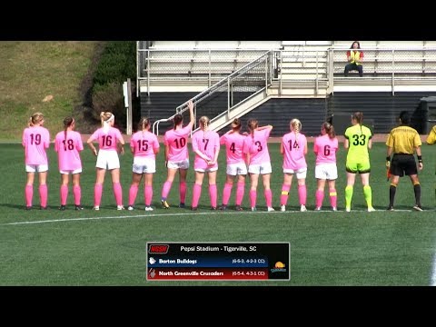 NGU Women's Soccer 2017 Highlights - North Greenville vs. Barton