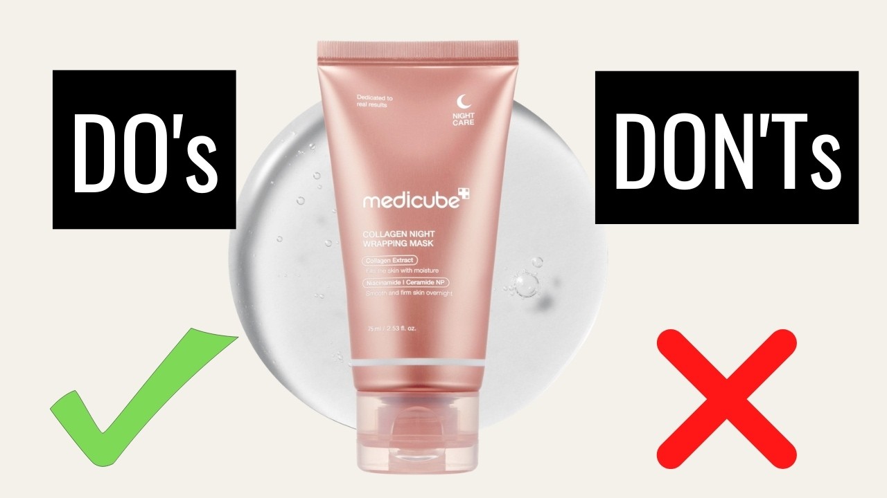 Miniatura da avaliação em vídeo de Máscara Noturna Medicube Kojic Acid Turmeric 75ml