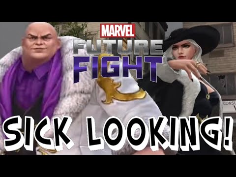 First look at Kingpin and Black Cat and killer proc rotation for Doom! Marvel Future Fight