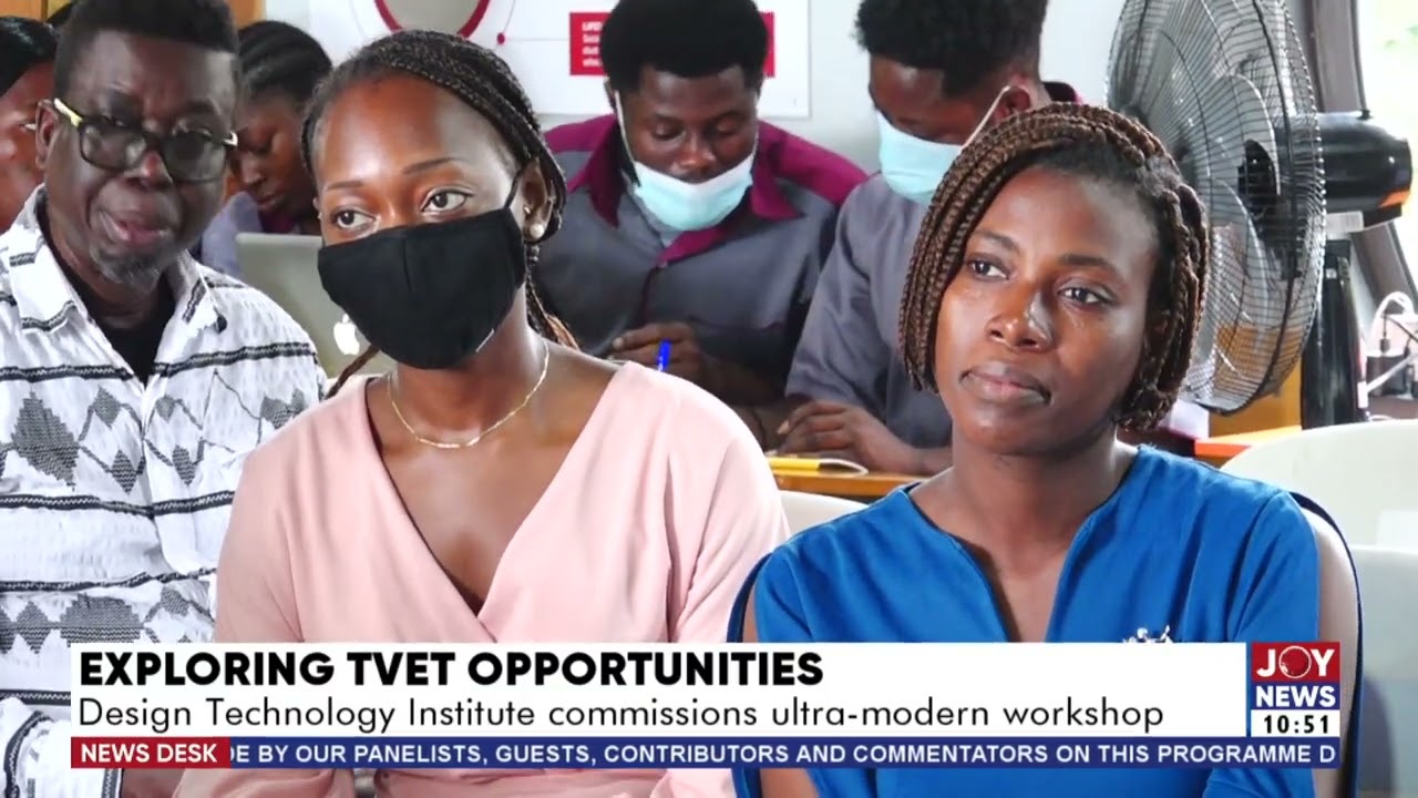 Design Technology Institute commissions ultra-modern workshop - Business Desk on JoyNews