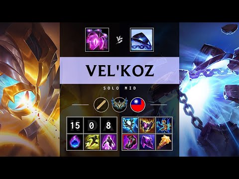 Vel'Koz Mid vs Xerath - TW Challenger Patch 25.17