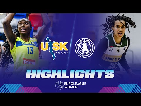 ZVVZ USK Praha v Serco UNI Gyor | Gameday 10 | Highlights | EuroLeague Women 2023-24