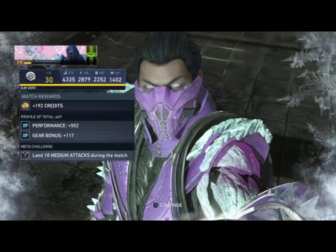 Sub zero legendary gear grind!