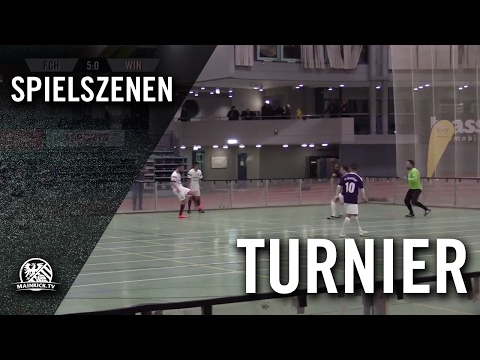 1. FC Hochstadt – Et-Sf Windecken (Halbfinale, Hallenmasters Hanau 2017) - Spielszenen | MAINKICK.TV