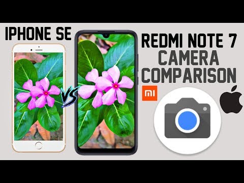 iPhone SE vs Redmi Note 7 - Camera Comparison | Best Camera King 2019 Video