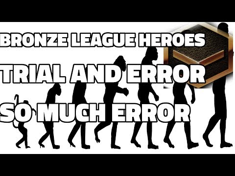 BRONZE LEAGUE HEROES #42 - TRIAL AND ERROR - DrunkUnicorn v Tyrael